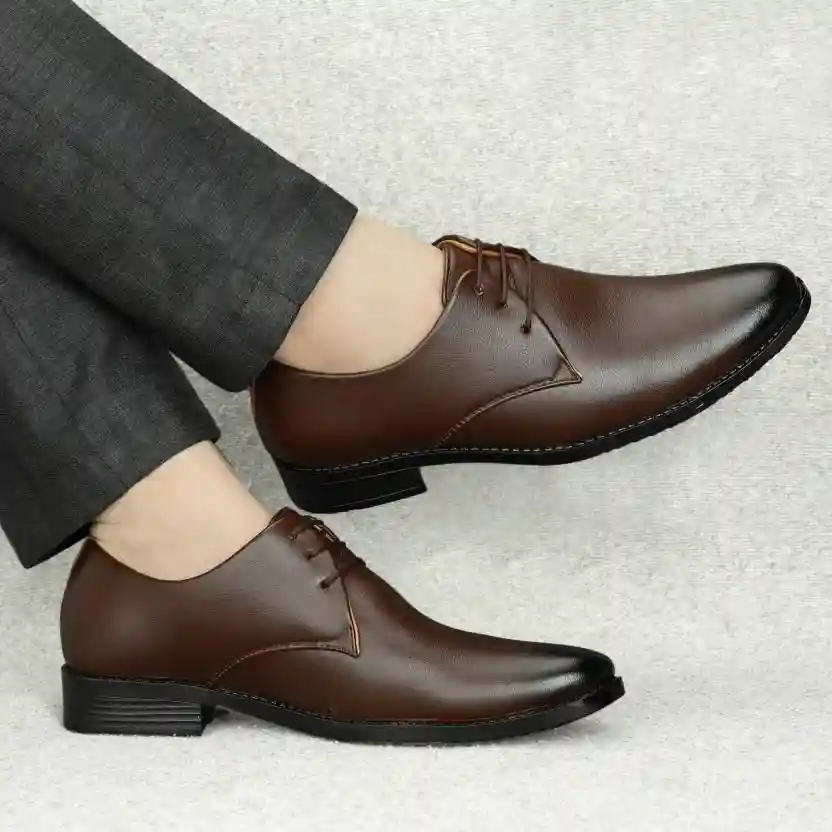 Latest Trendy Men Formal Shoes| Brown De...