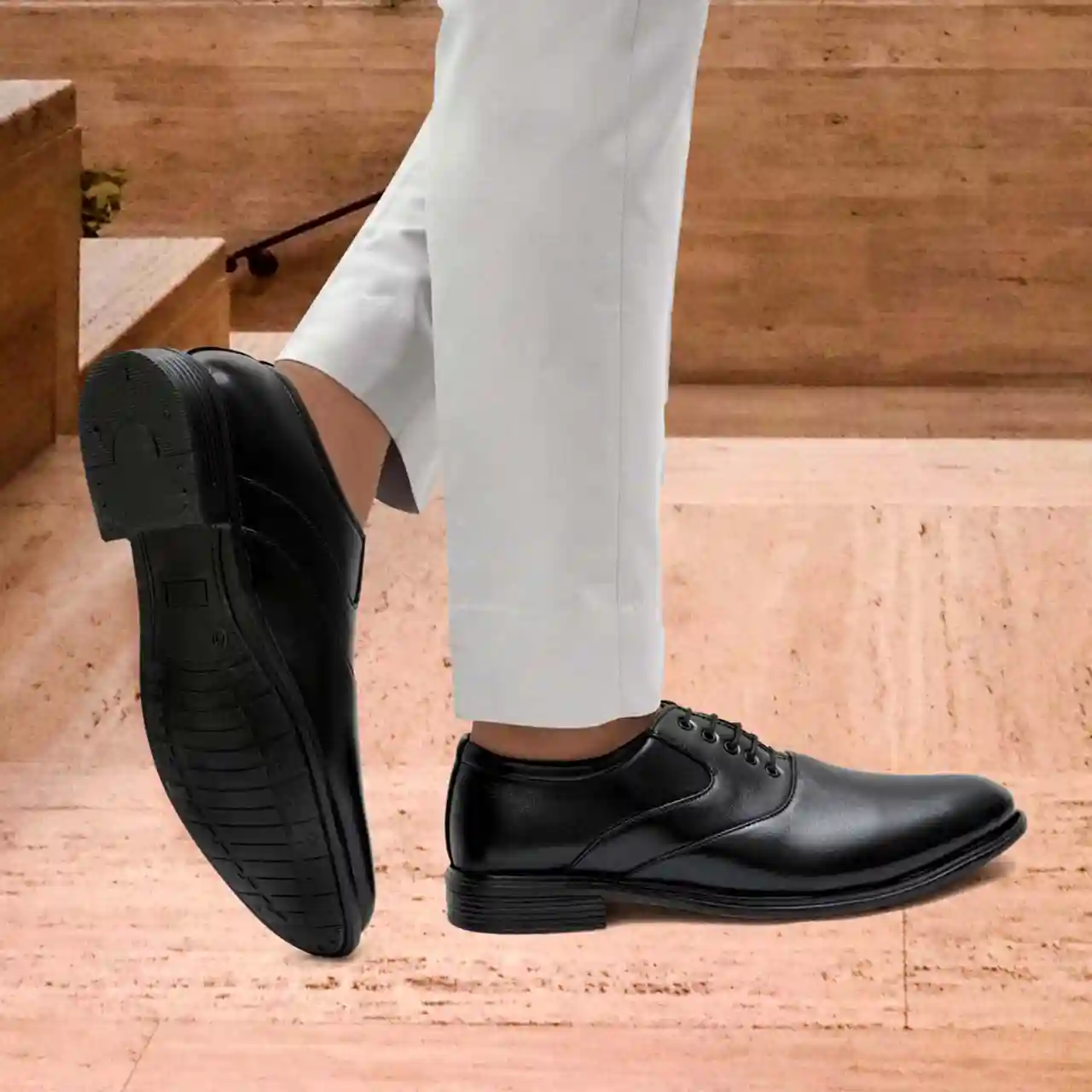 Latest Stylish Men Formal Shoes|Black De...