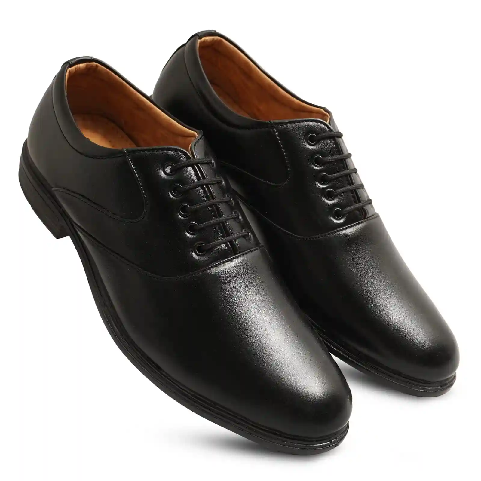 Latest Stylish Men Formal Shoes|Black Derby Shoes|Office Shoes For Men's & Boys - Black