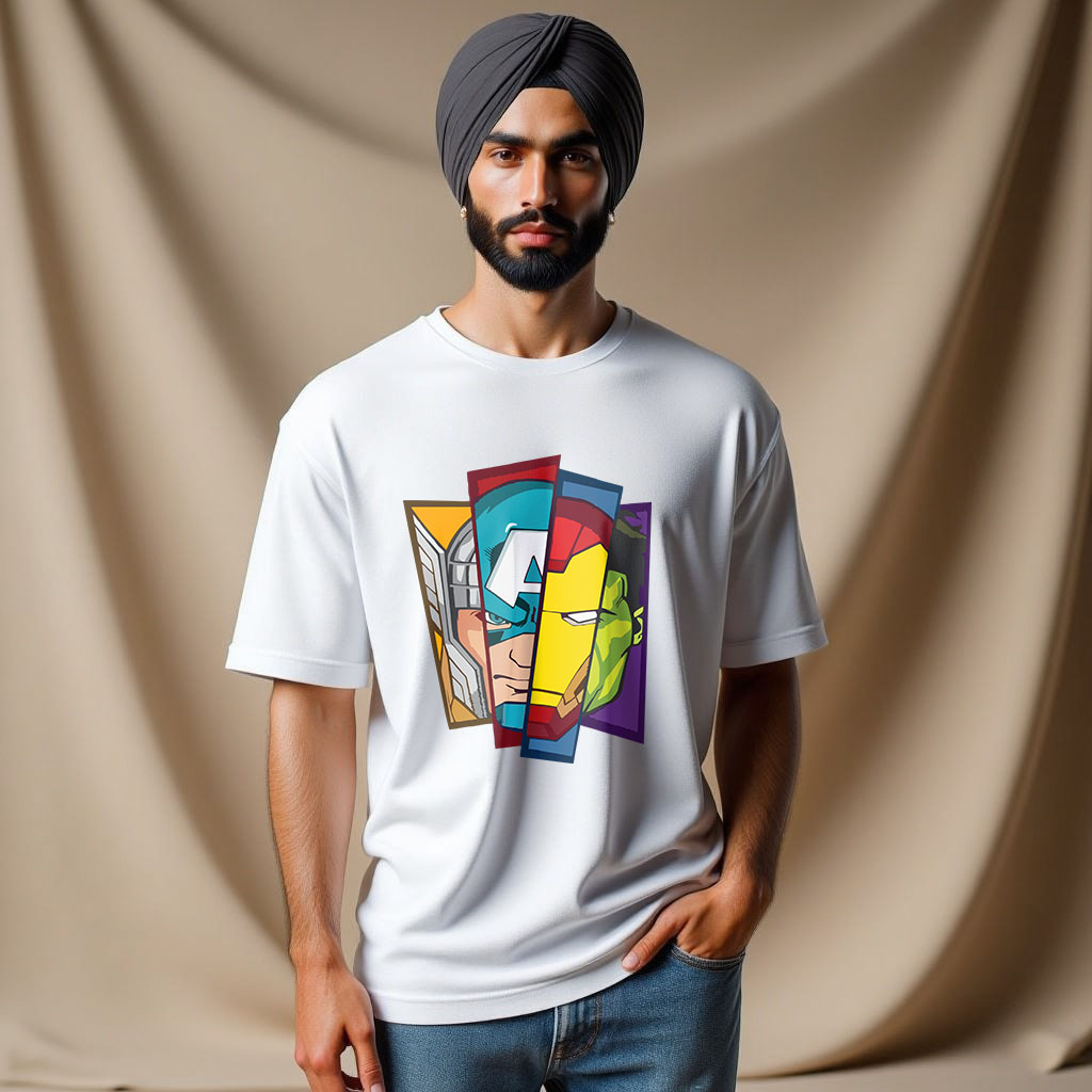Premium Cotton T-Shirts with Bold Graphic DTF Prints