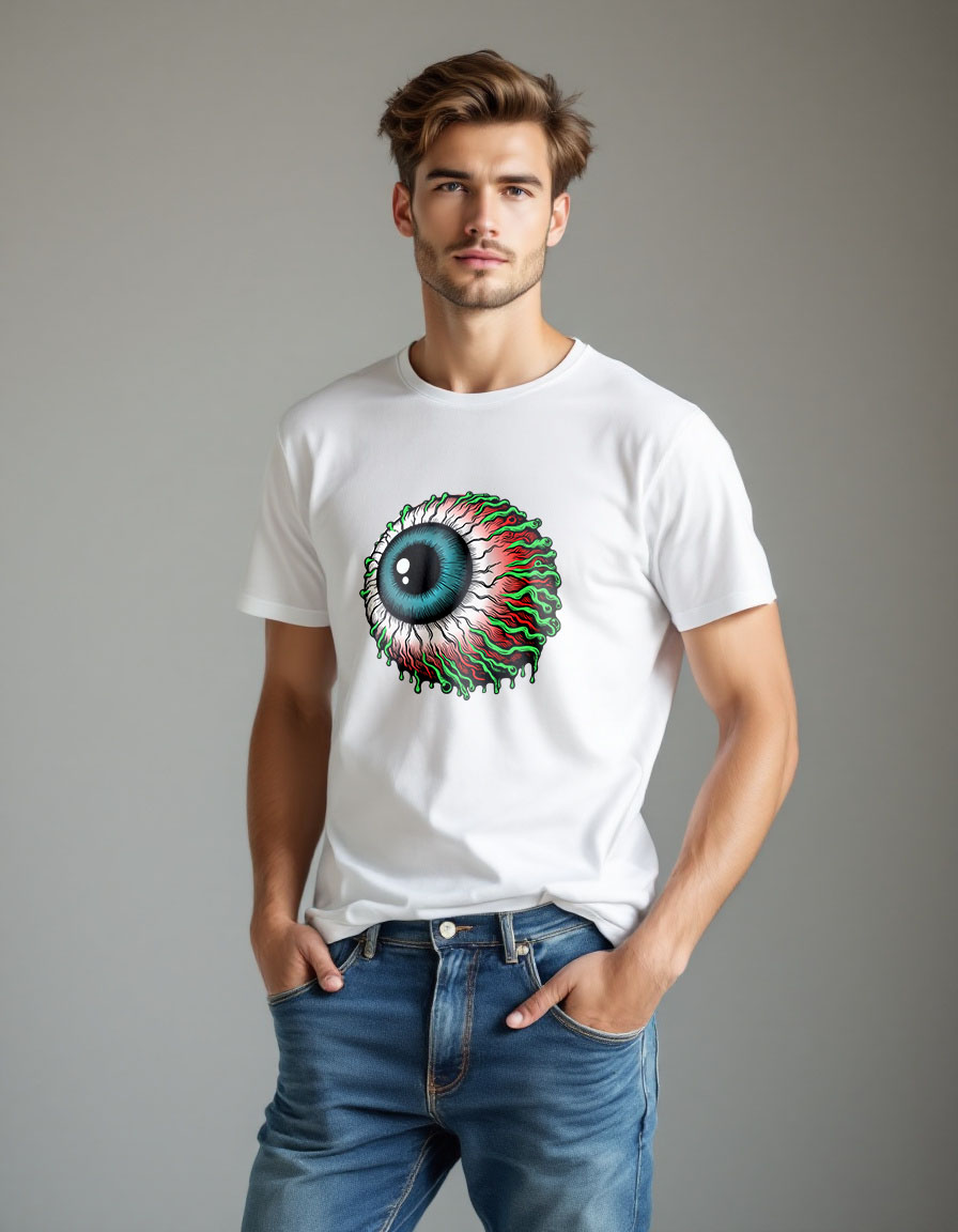 Premium Cotton T-Shirts with Bold Graphi...