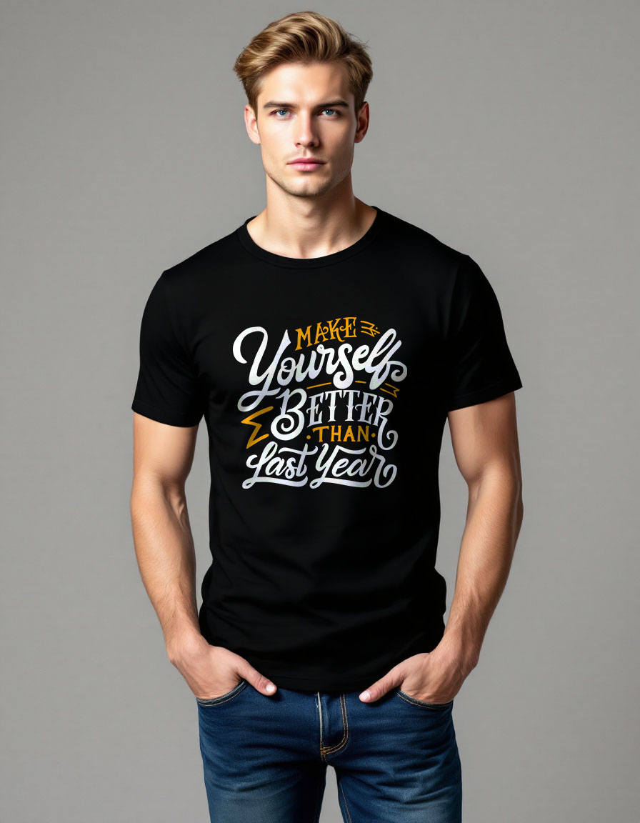 Premium Cotton T-Shirts with Bold Graphic DTF Prints