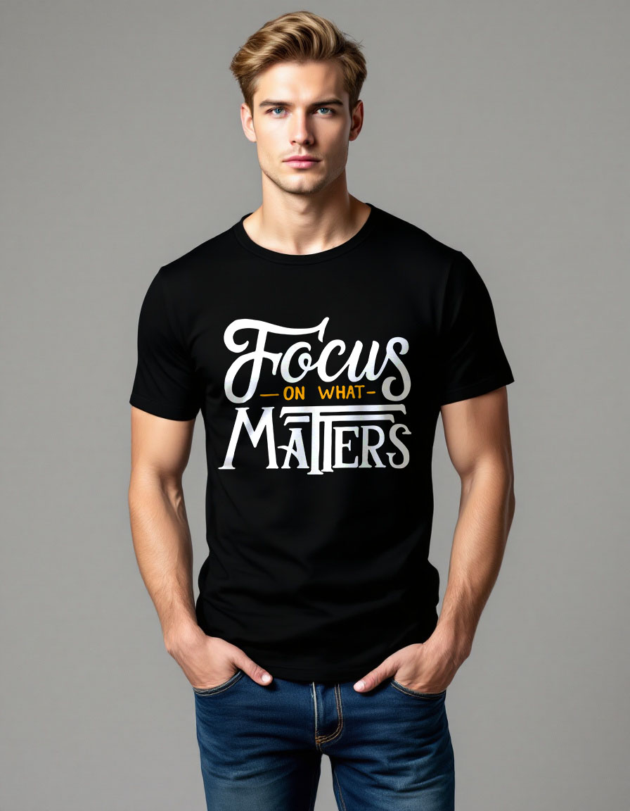 Premium Cotton T-Shirts with Bold Graphic DTF Prints
