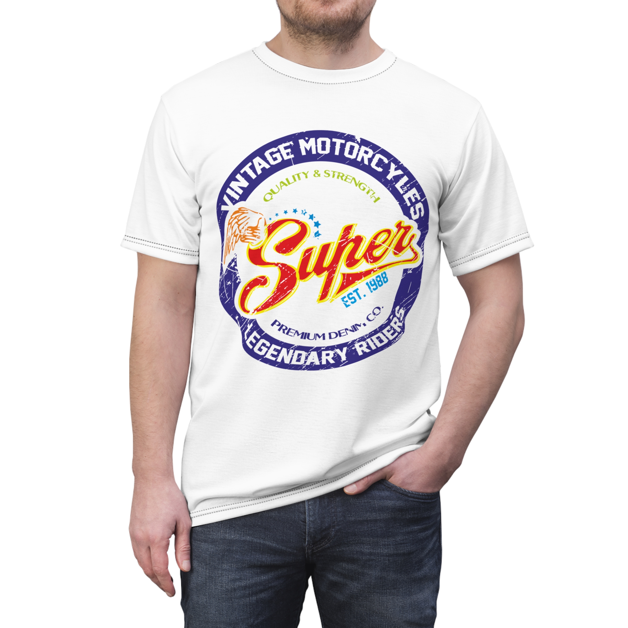 Premium Cotton T-Shirts with Bold Graphic DTF Prints