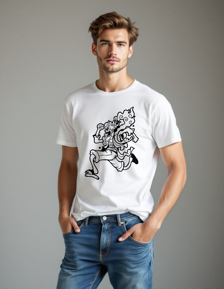 Premium Cotton T-Shirts with Bold Graphi...
