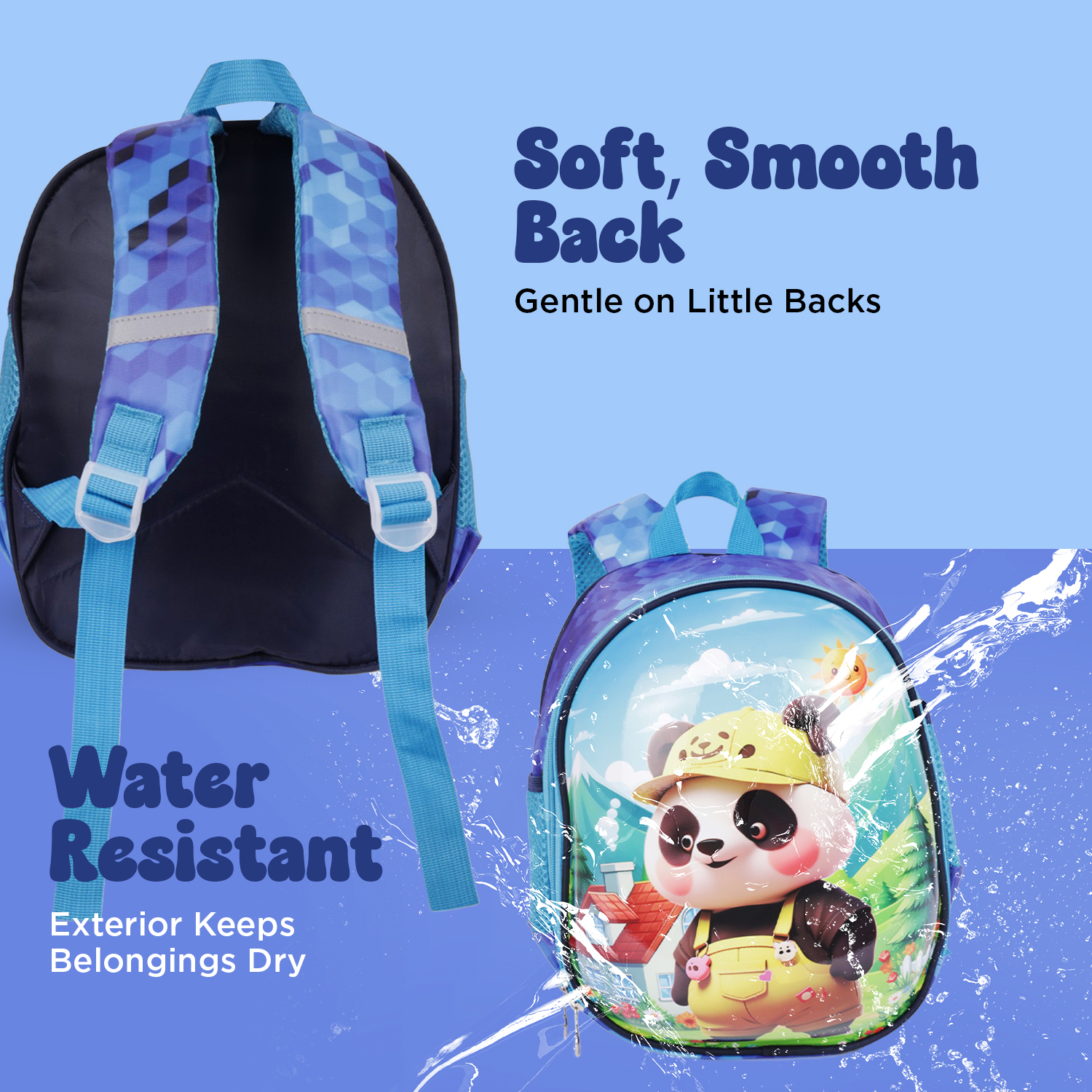 Hard Shell Cartoon School Bag for Kids Boys Girls