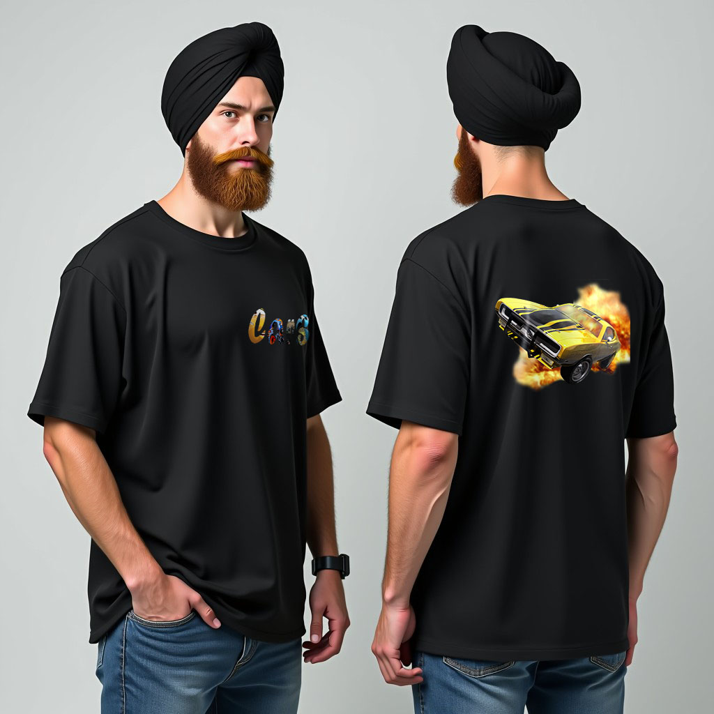 Premium Cotton T-Shirts with Bold Graphic DTF Prints