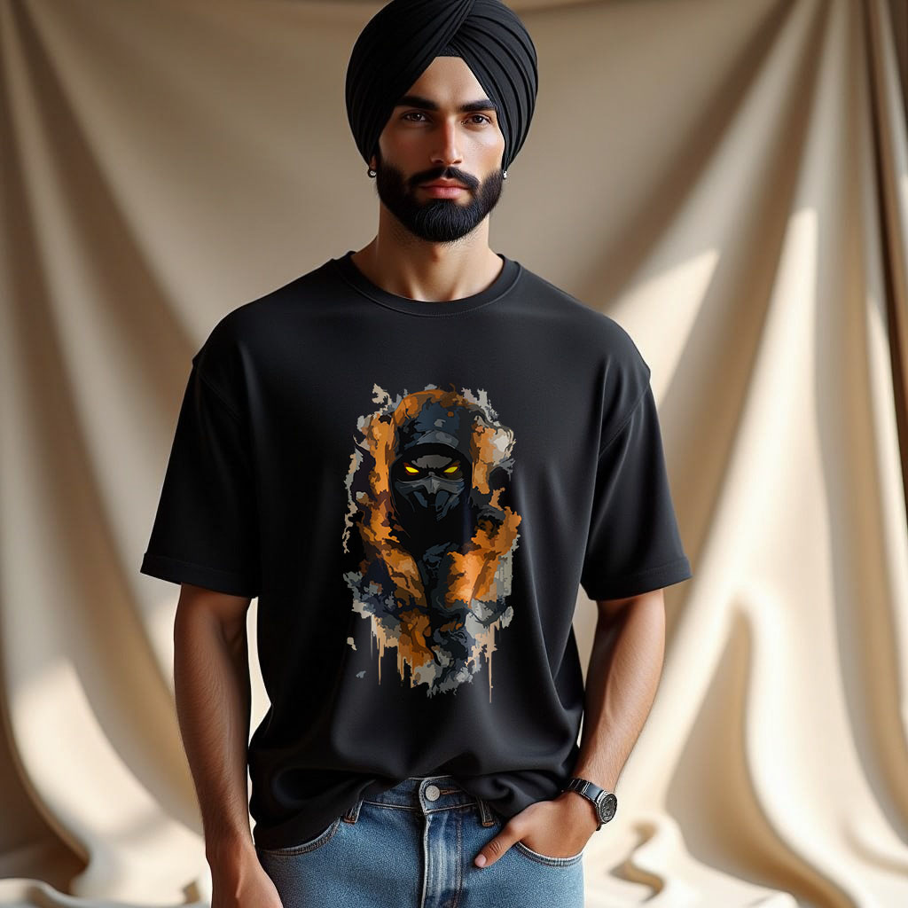 Premium Cotton T-Shirts with Bold Graphi...