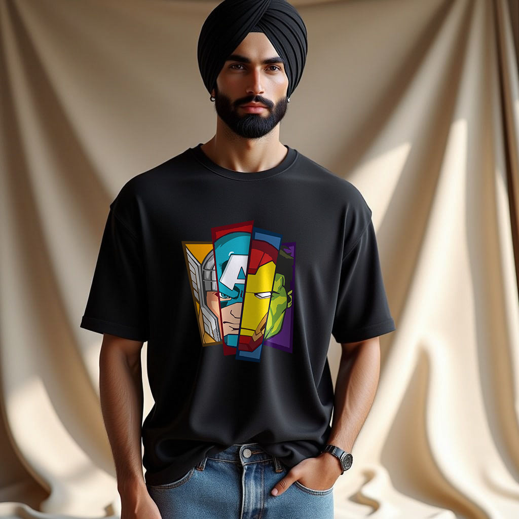 Premium Cotton T-Shirts with Bold Graphic DTF Prints