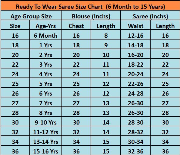 KRADIAECOM KIDS SAREE