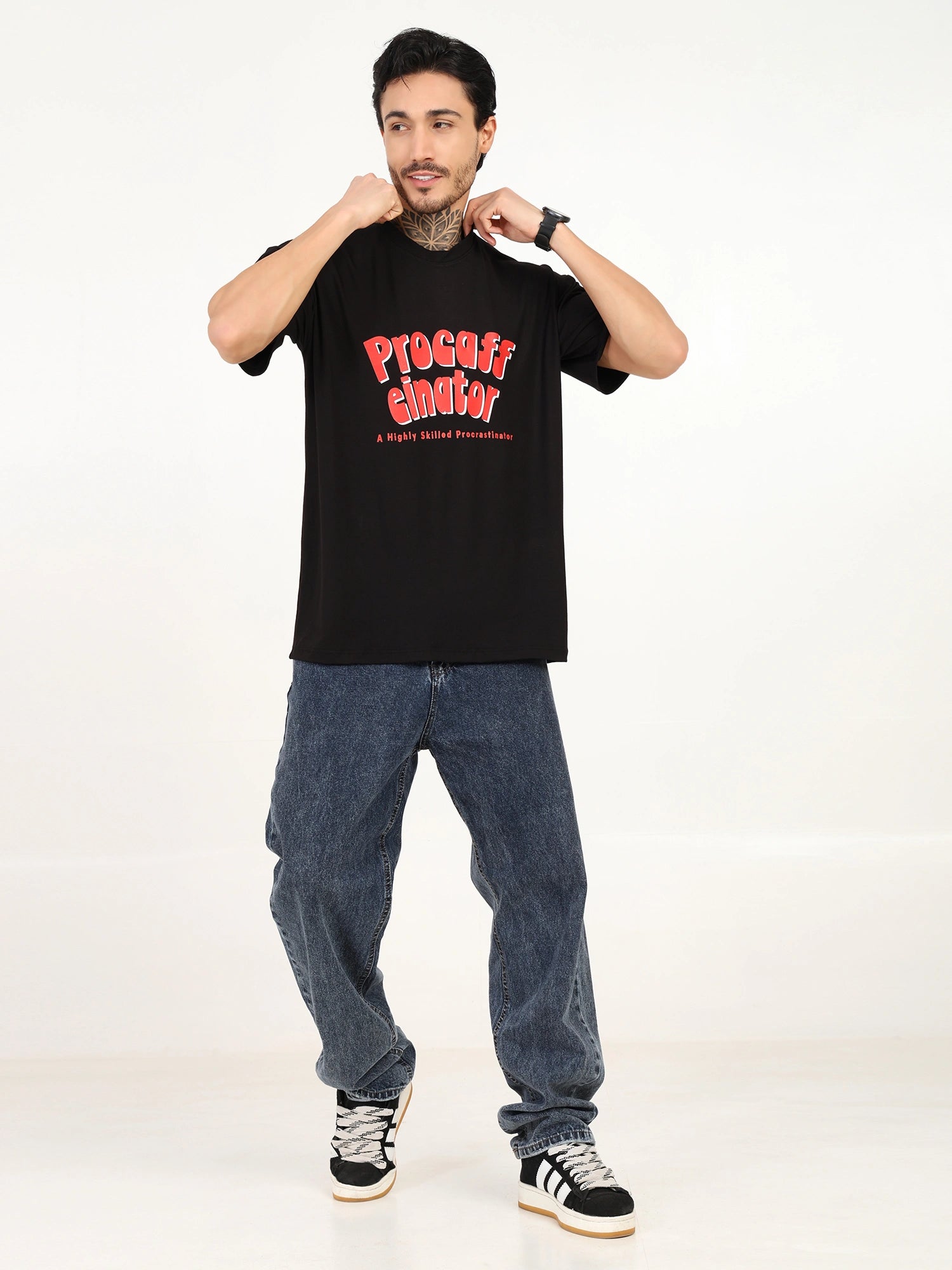 Men Oversized Bamboo T-Shirt – Soft, Breathable & Sustainable