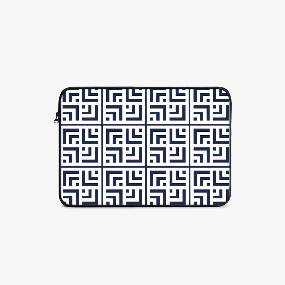 "SQUARE THEME ABSTRACT" Laptop Sleeves:B...