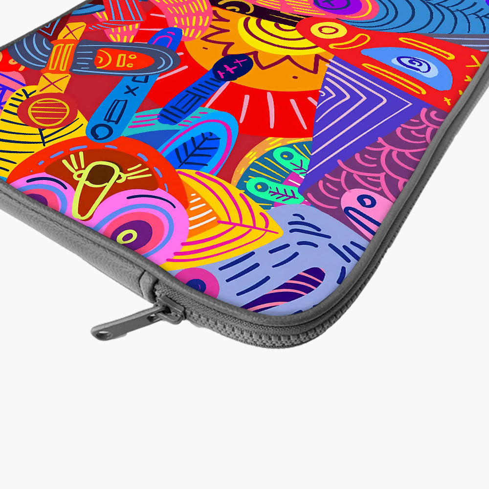 "Abstract Art Work" Laptop Sleeves:Bold...