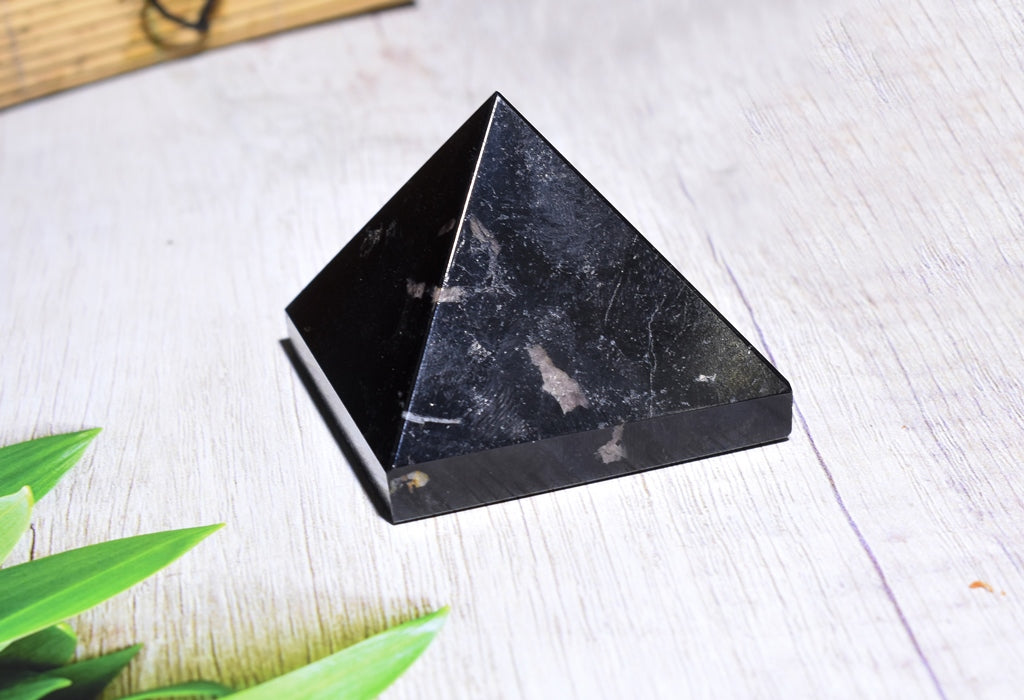 Real Black Tourmaline Prism for Protection from Negative Energies