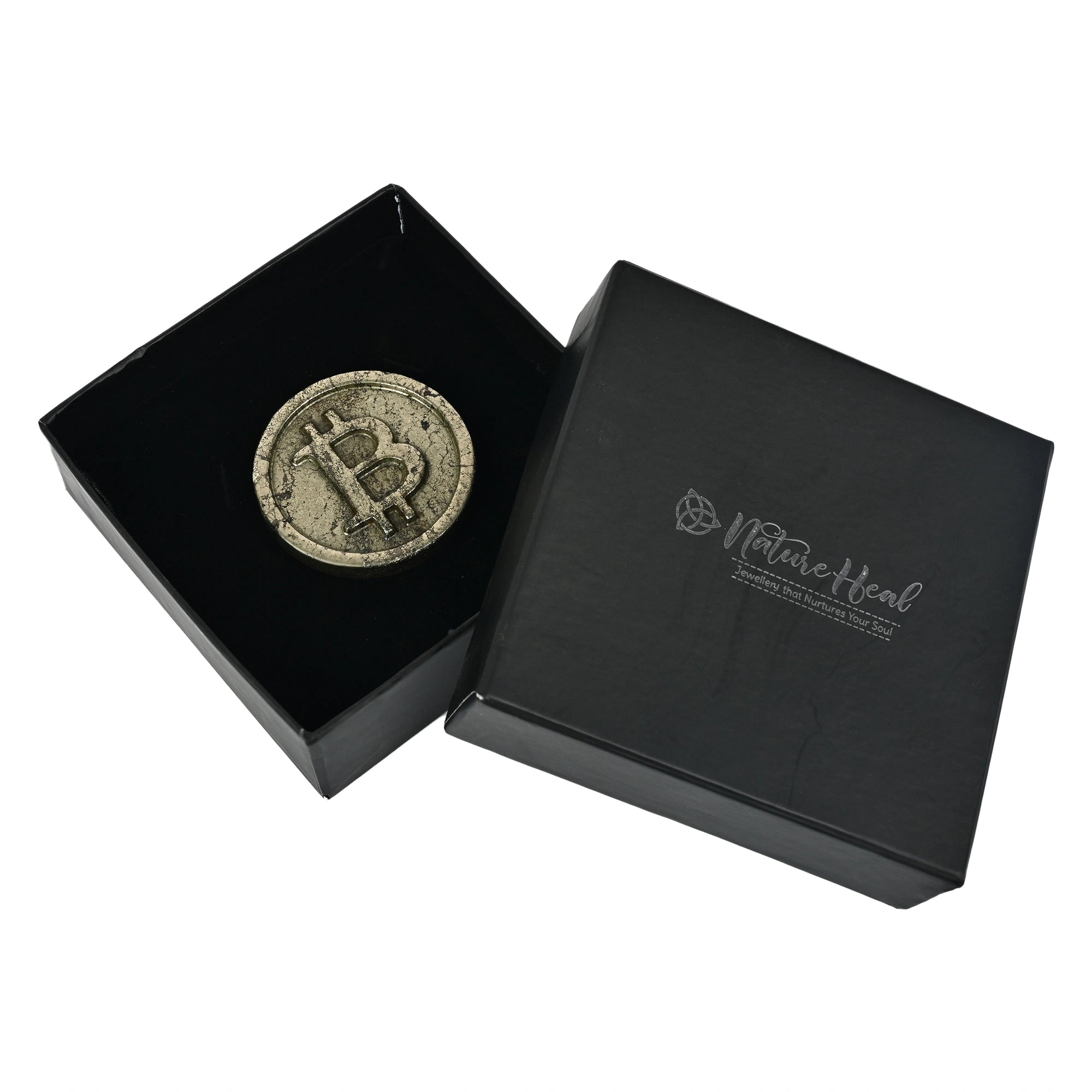 Pyrite Bitcoin Coin Wealth and Abundance Token for Home
