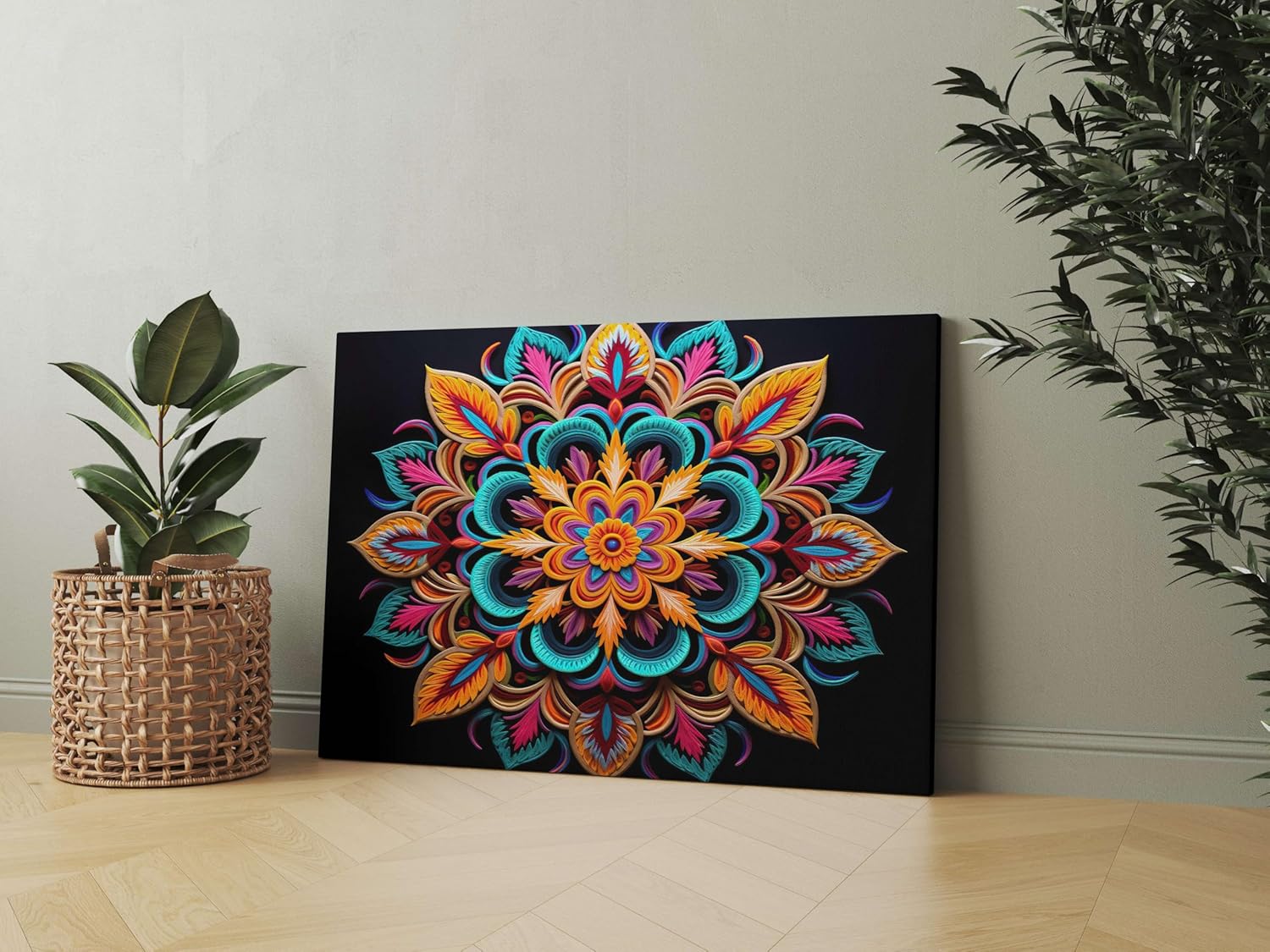 Mandala Art Painting For Wall Decoration...