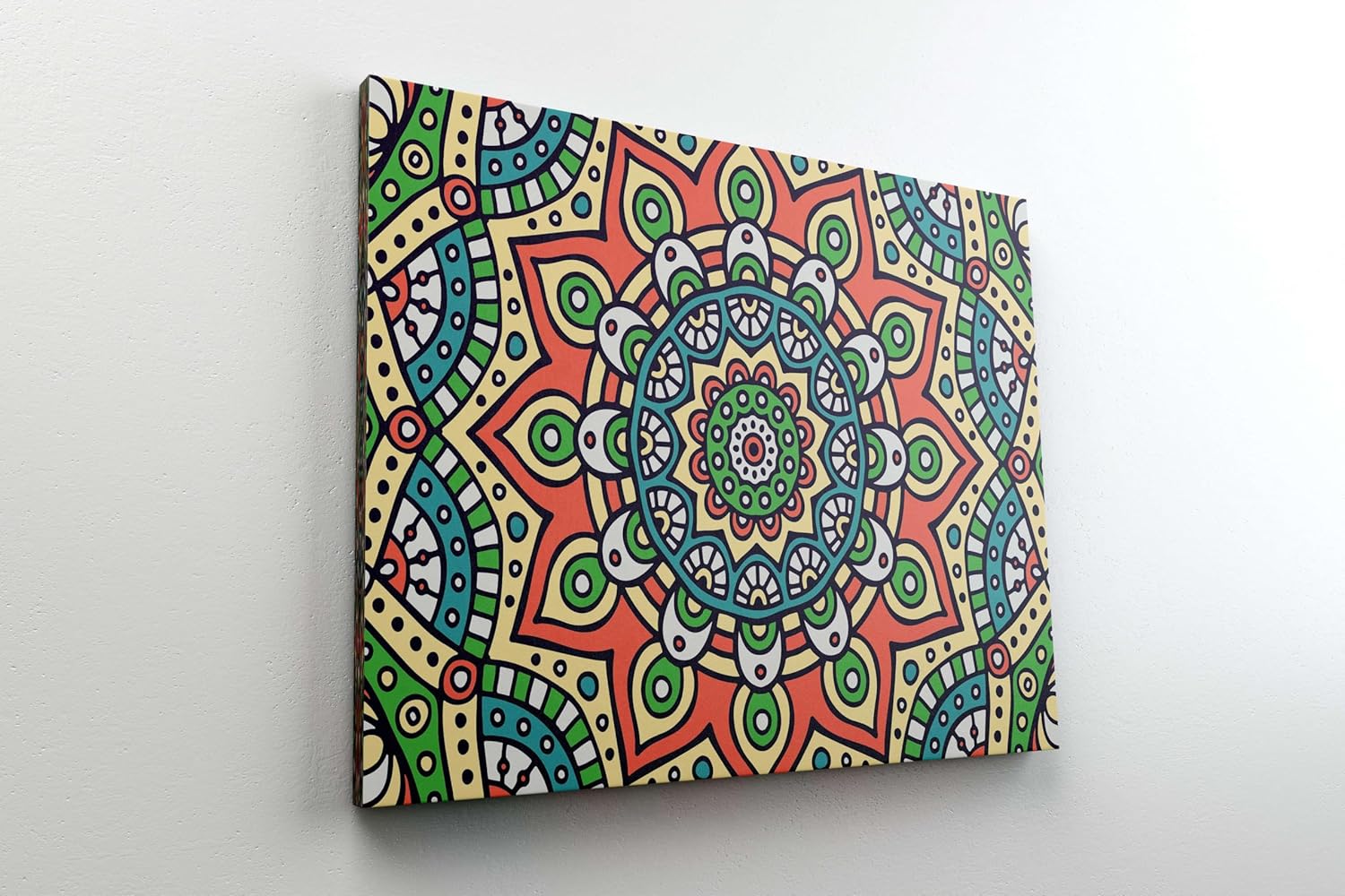 Mandala Art Painting For Wall Decoration With Frame Canvas Painting