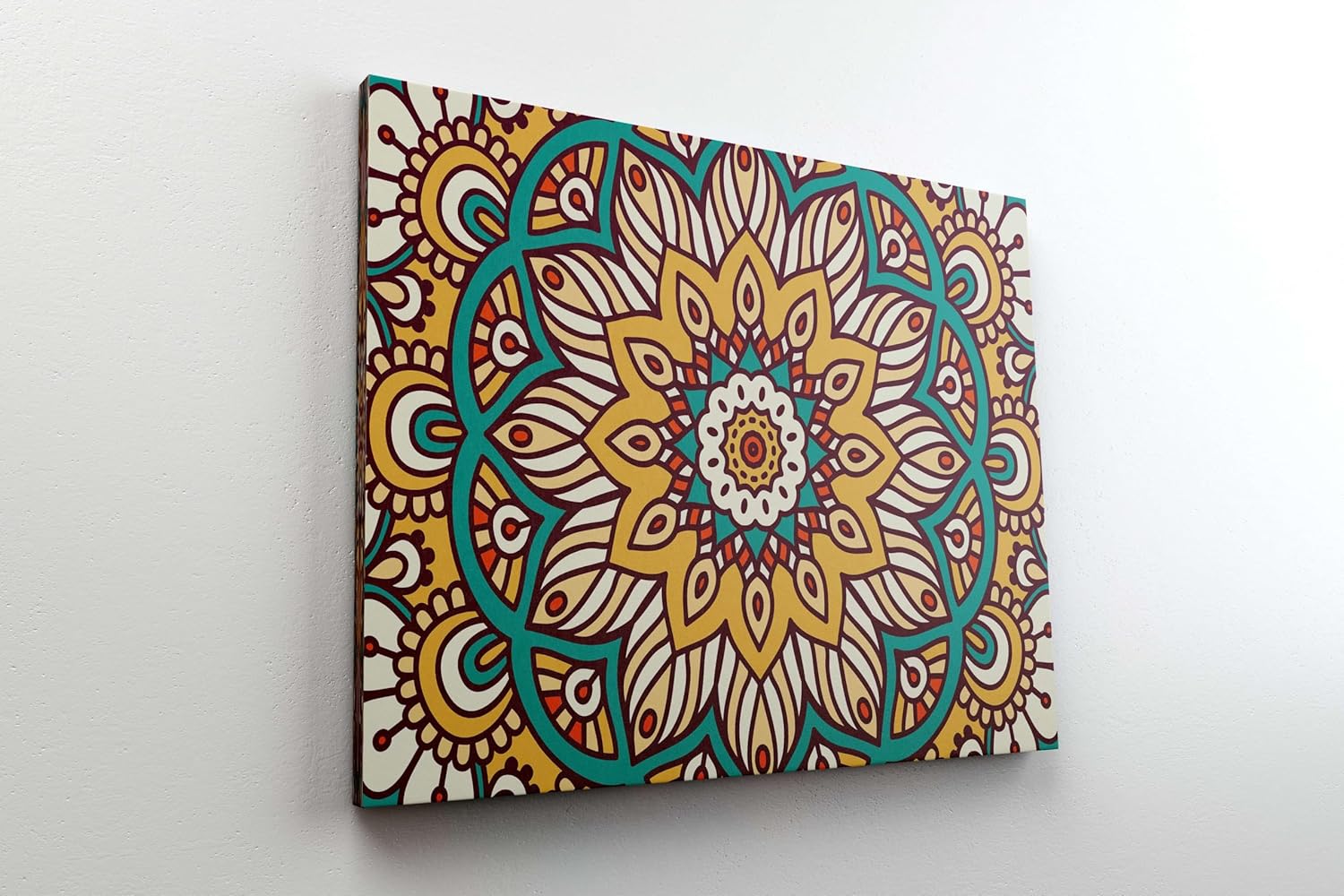Mandala Art Painting For Wall Decoration With Frame Canvas Painting