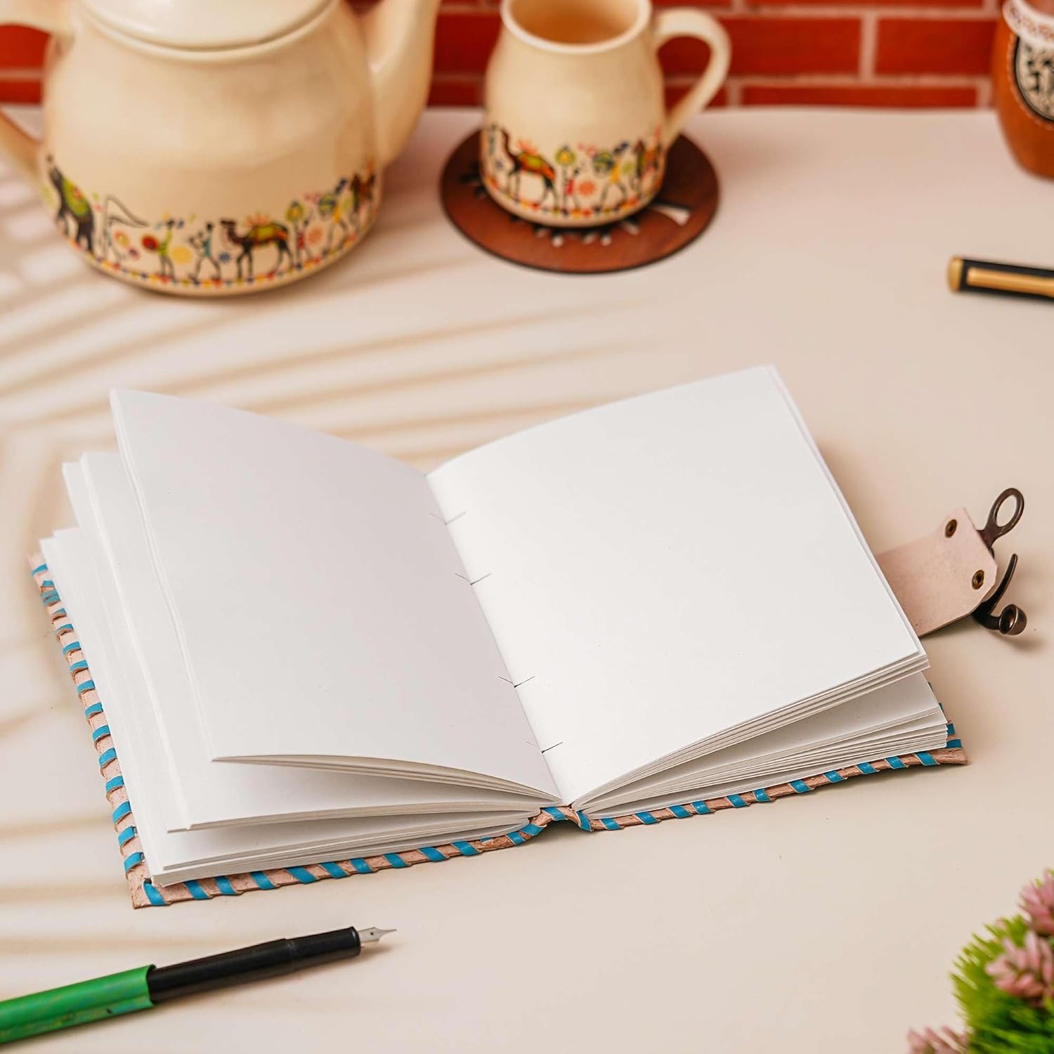 Vintage Handmade Genuine Leather Diary Journal Premium Design