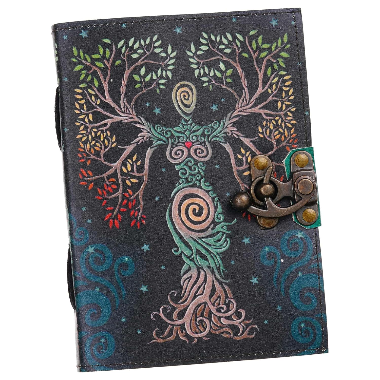 Vintage Handmade Genuine Leather Diary Journal – 200 Blank Pages