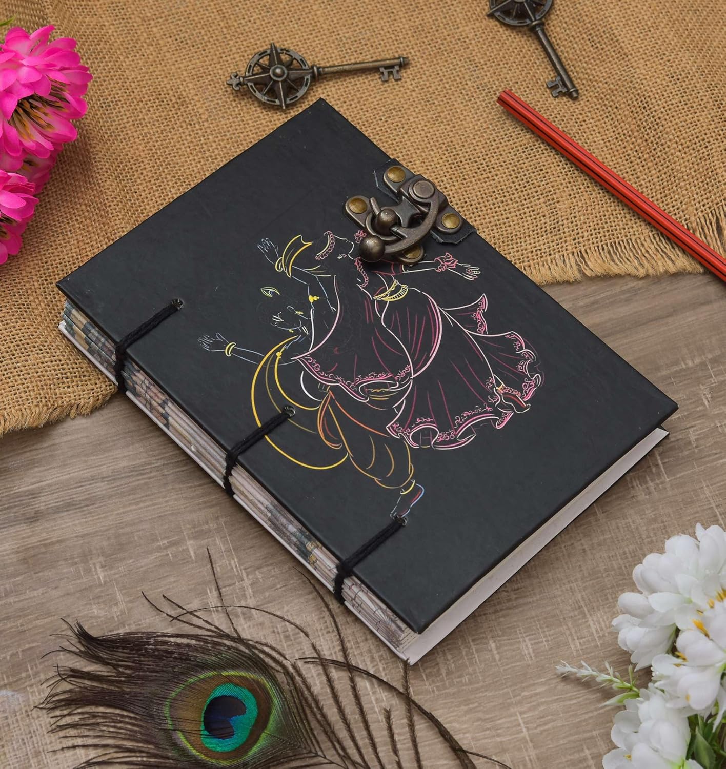 Art Print Daily Writing Journal for Students and Office