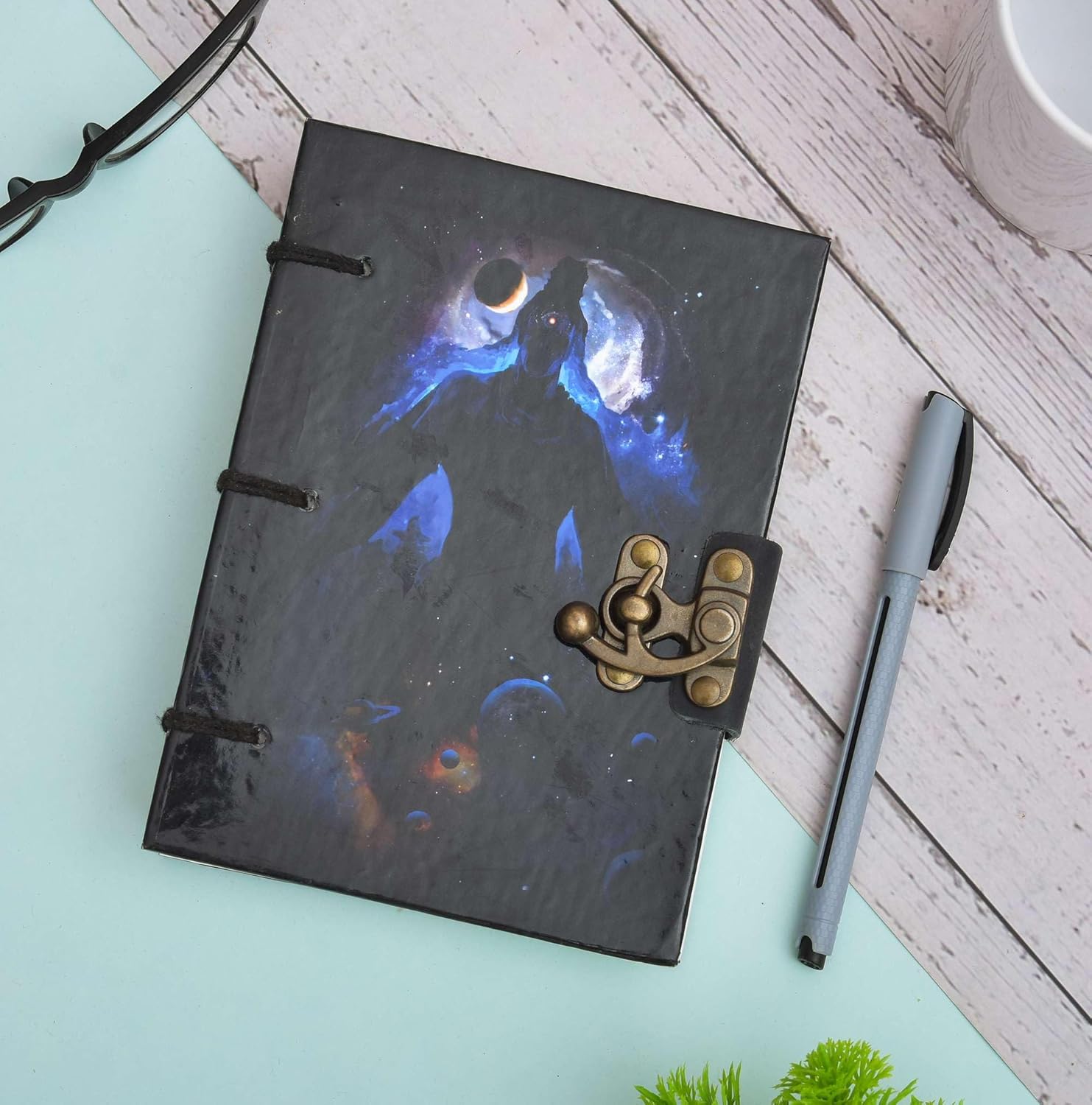 Stylish Handmade Journal for Notes Sketching and Writing