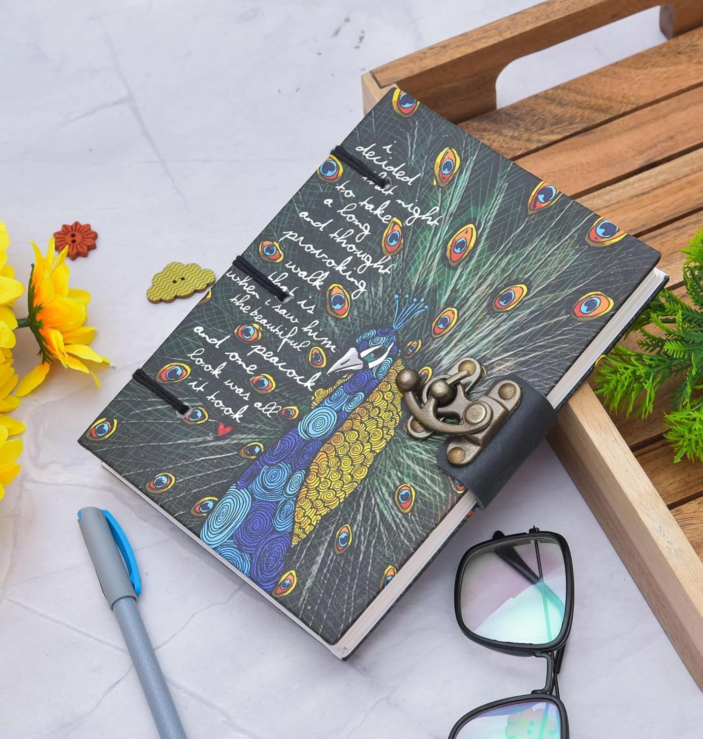 Designer Handmade Personal Journal for Office and Home