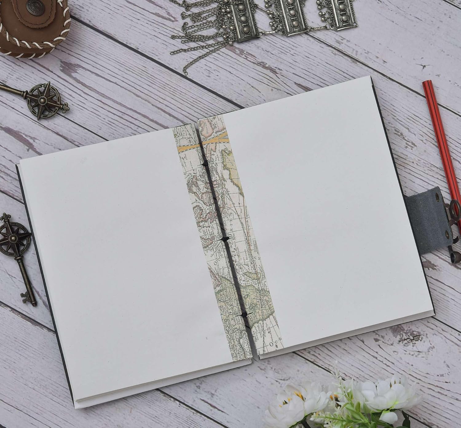 Handcrafted Cardboard Notebook for Sketch and Drawing