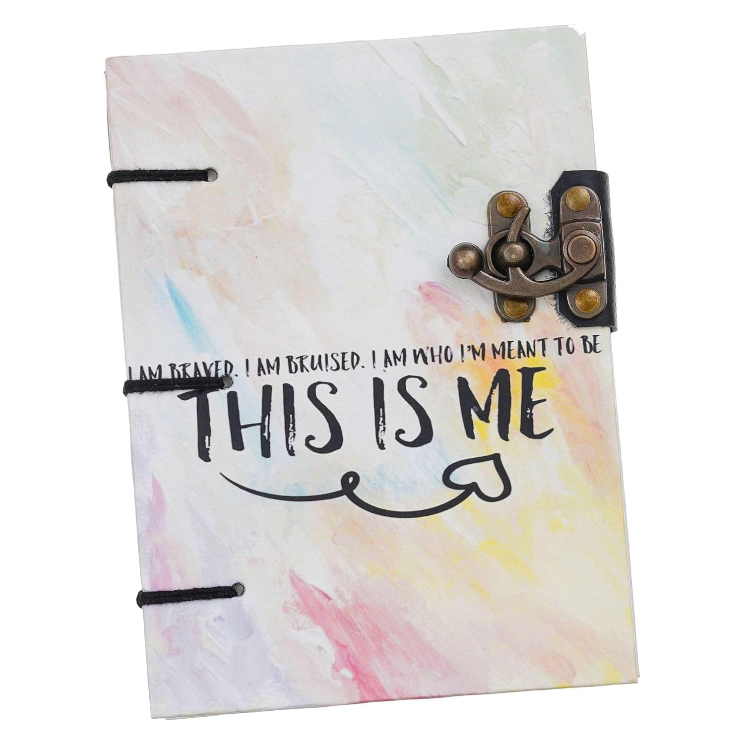 Premium Cardboard Journal with Buckle Closure for Daily Notes