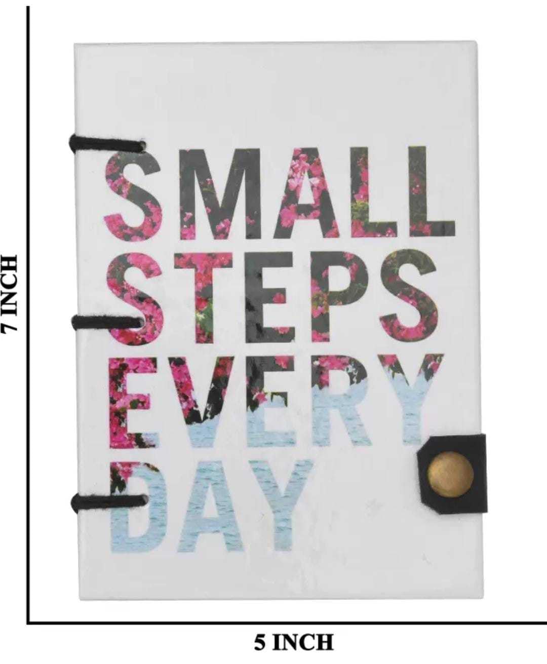 Printed Buckle Lock Personal Diary Journal for Students