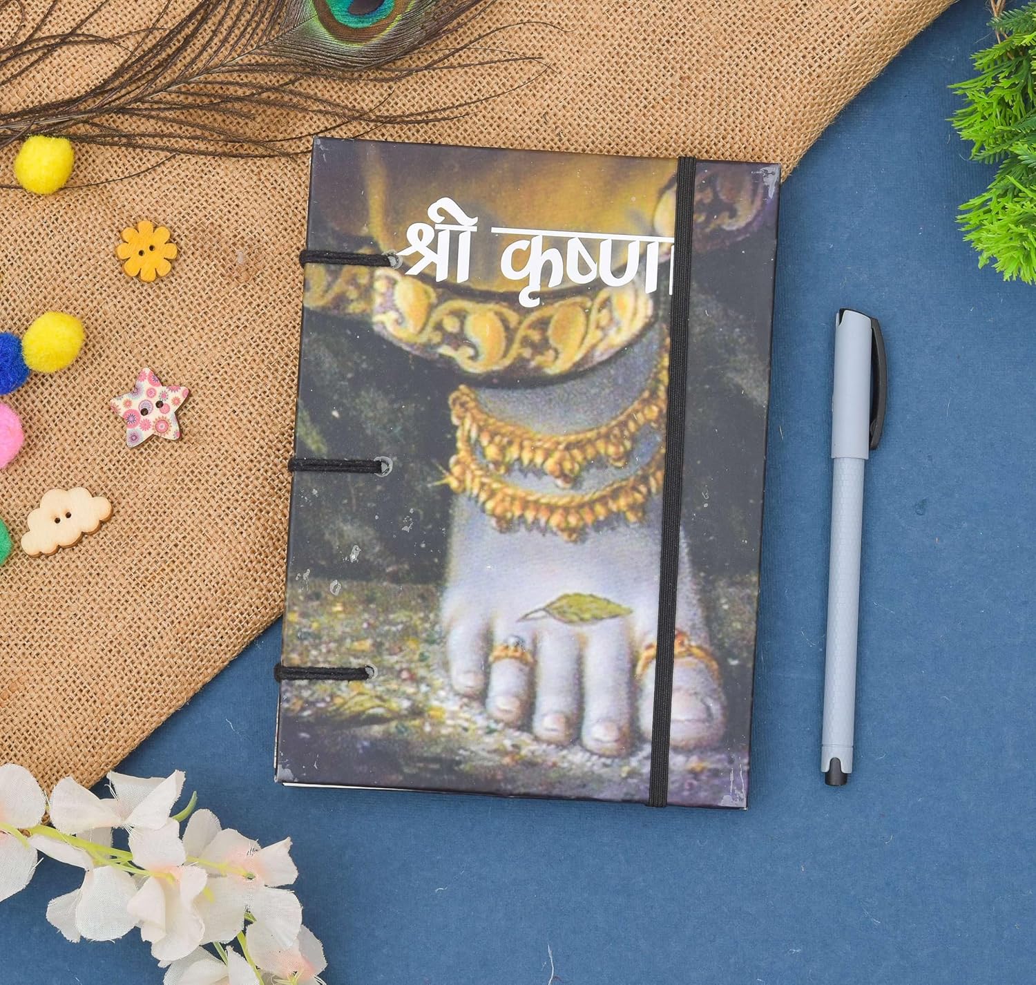 Stylish Buckle Lock Journal for Sketchin...