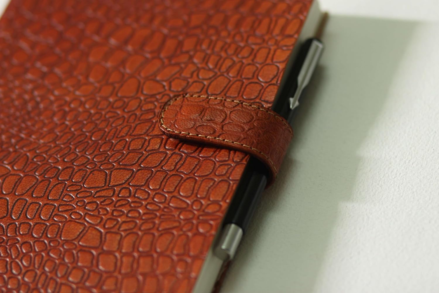 Designer Buckle Lock Diary with Unruled Writing Pages