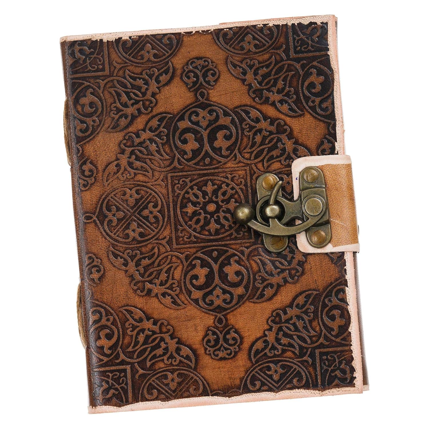 Vintage Handmade Genuine Leather Diary Journal – Elegant Design