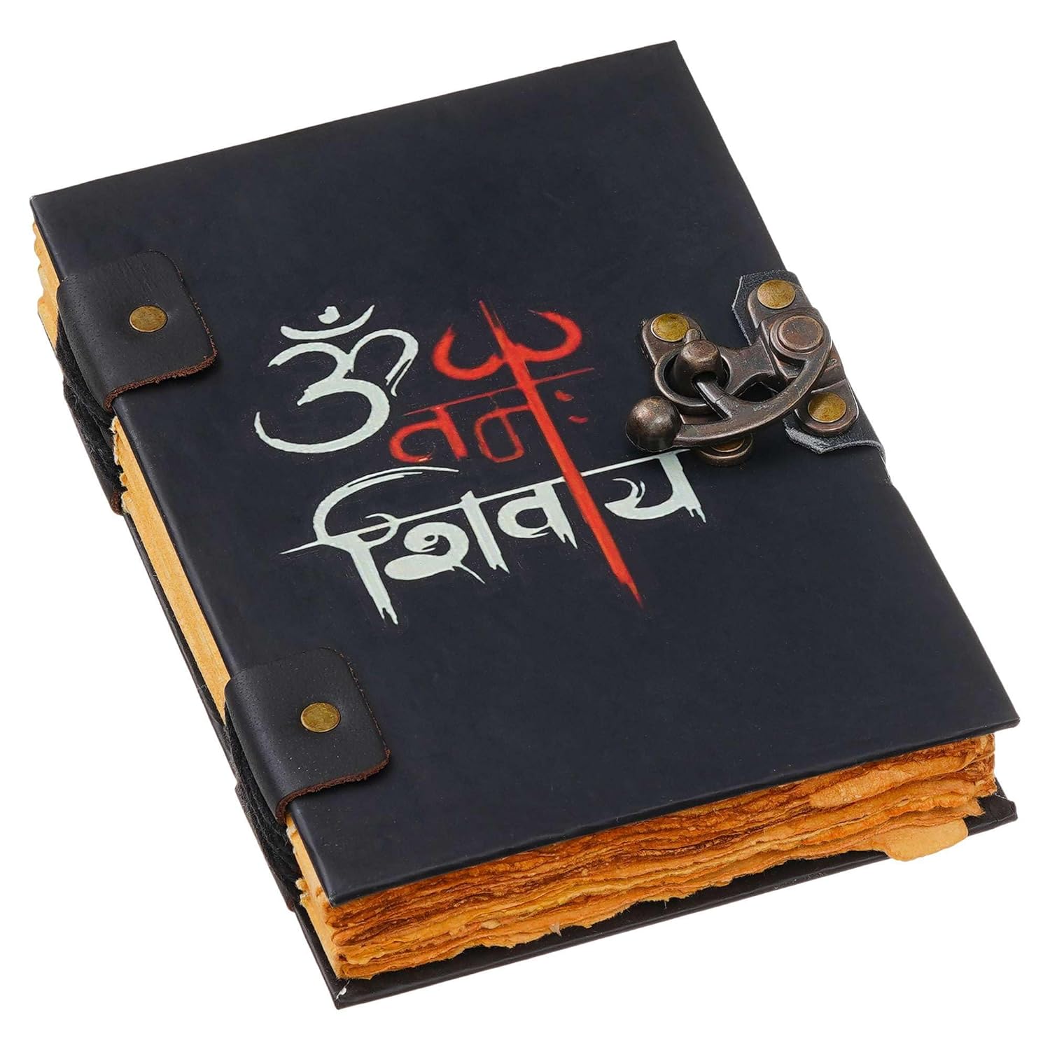 Handmade Printed Cardboard Journal Diary | Notepad