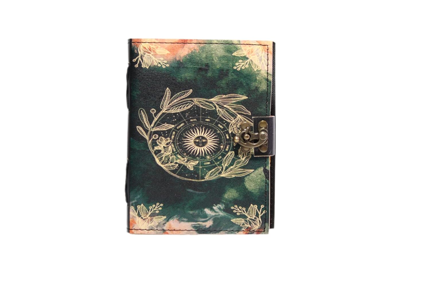 Genuine Leather Vintage Journal with Ant...