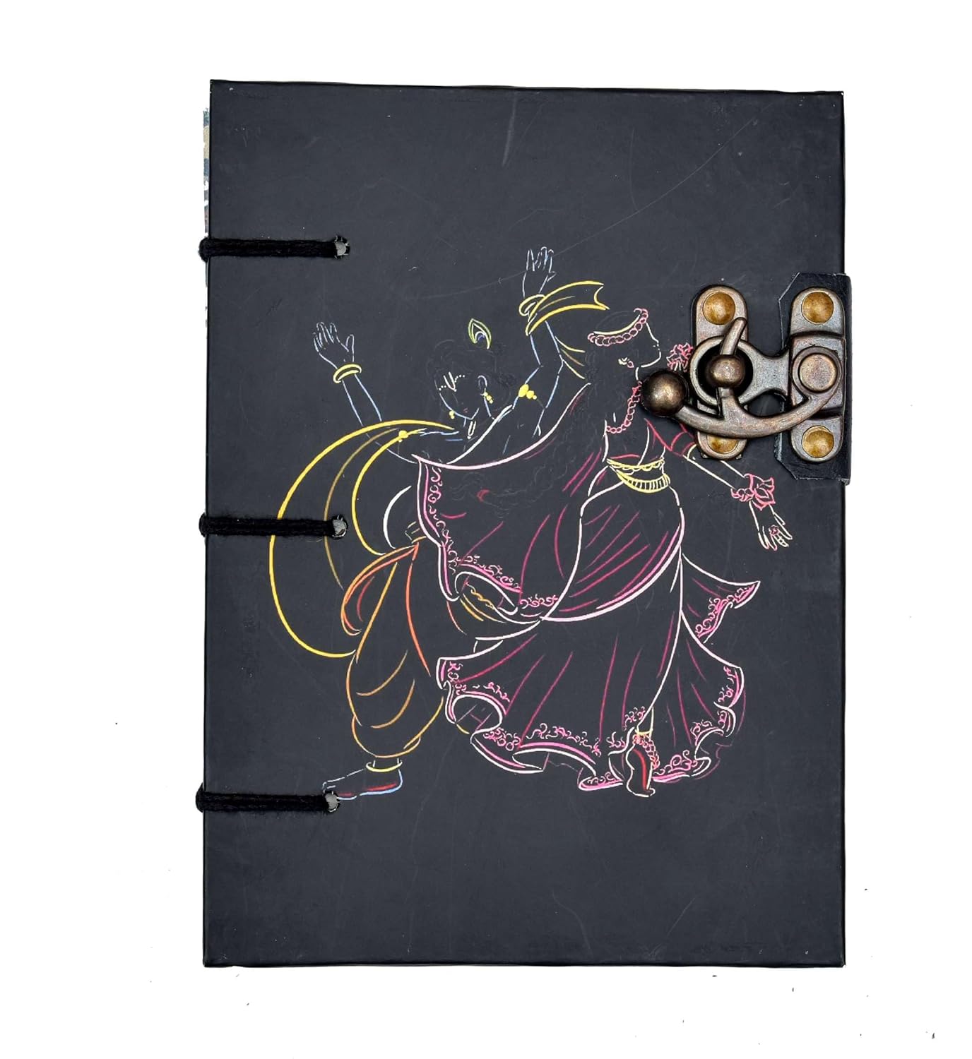 Printed Handmade Cardboard Notebook Journal