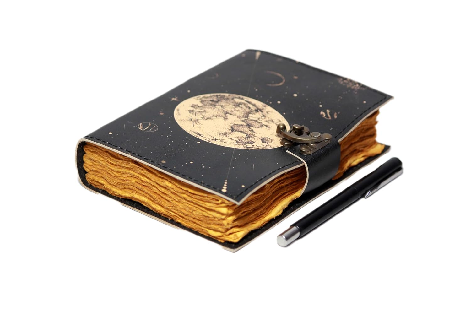 Premium Buckle Lock Notebook for Notes and Planning
