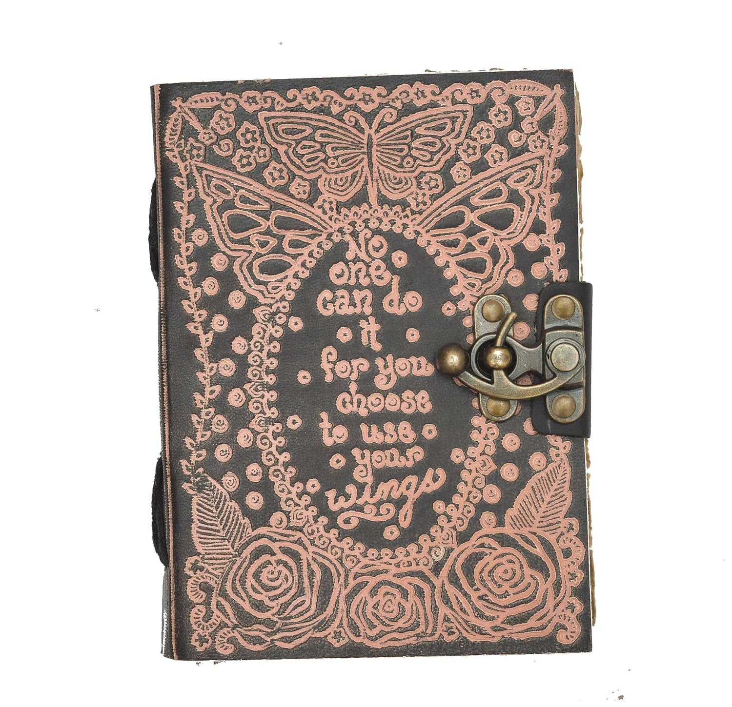 Handcrafted Leather Diary for Travel and Daily Planning