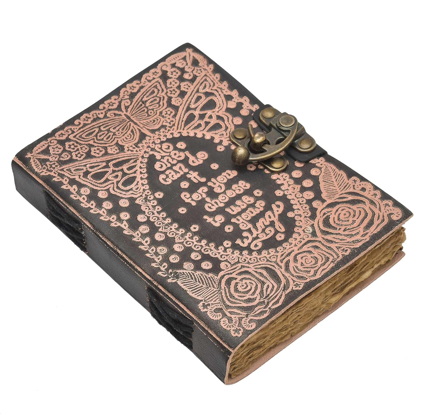 Handcrafted Leather Diary for Travel and Daily Planning