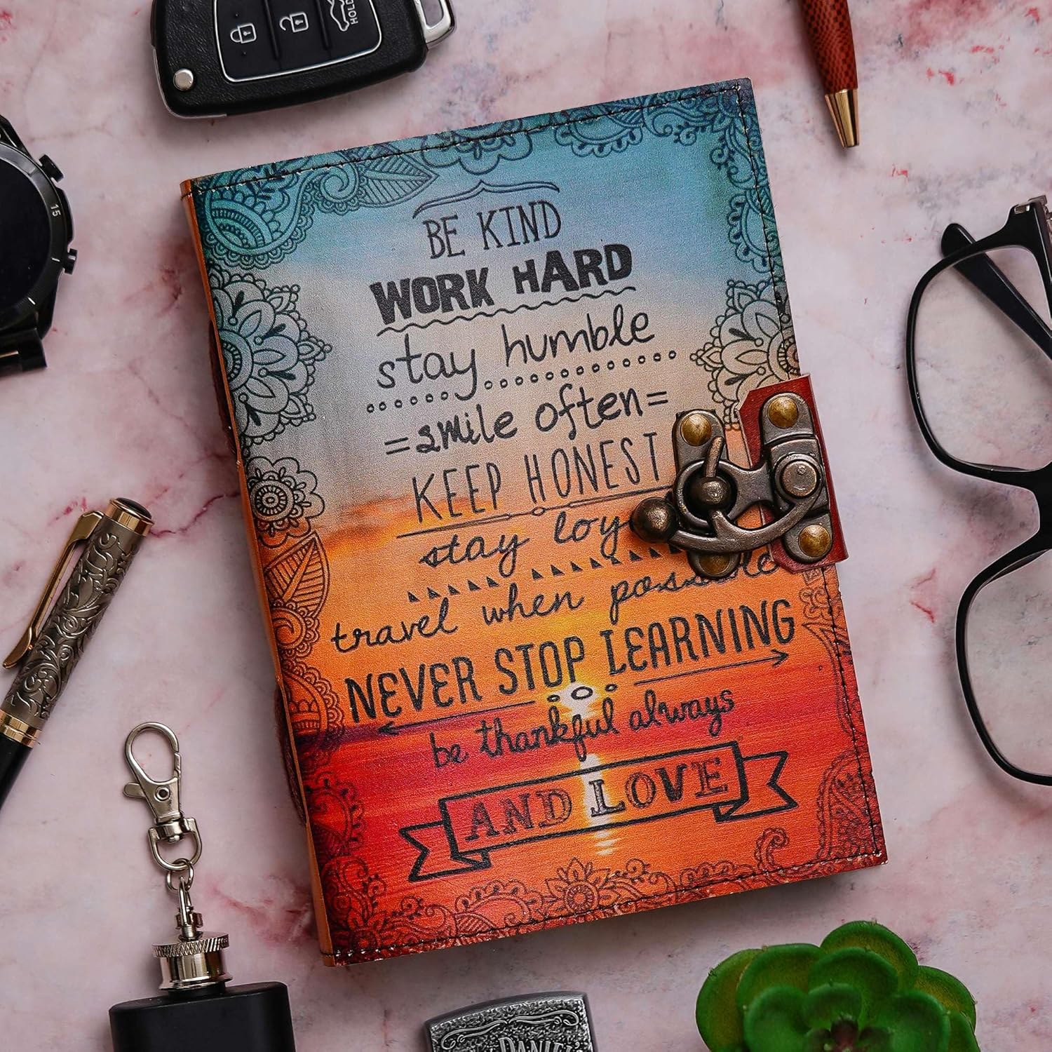 Handmade Vintage Leather Diary Journal 2...