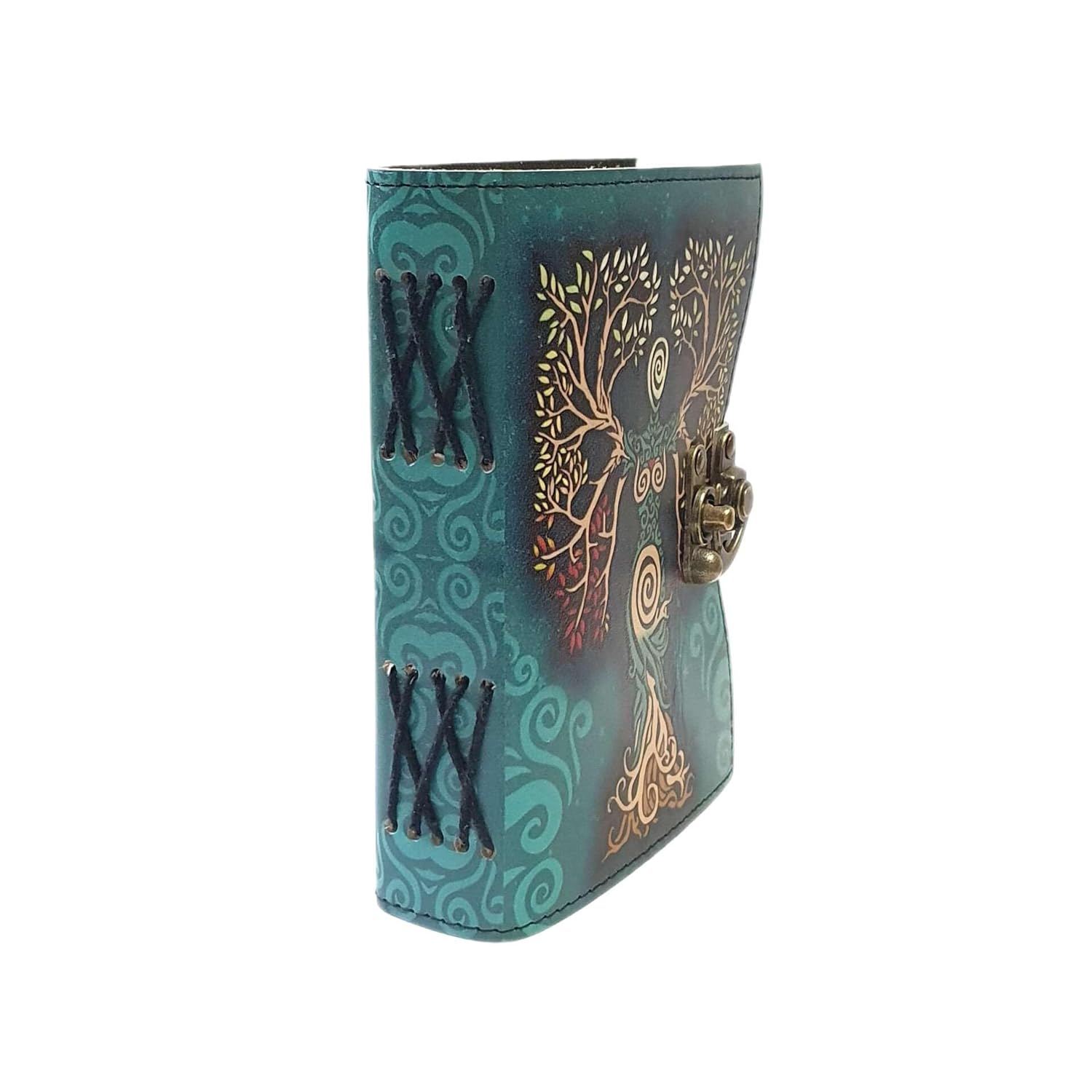 Classic Handmade Leather Diary 200 Unruled Writing Pages