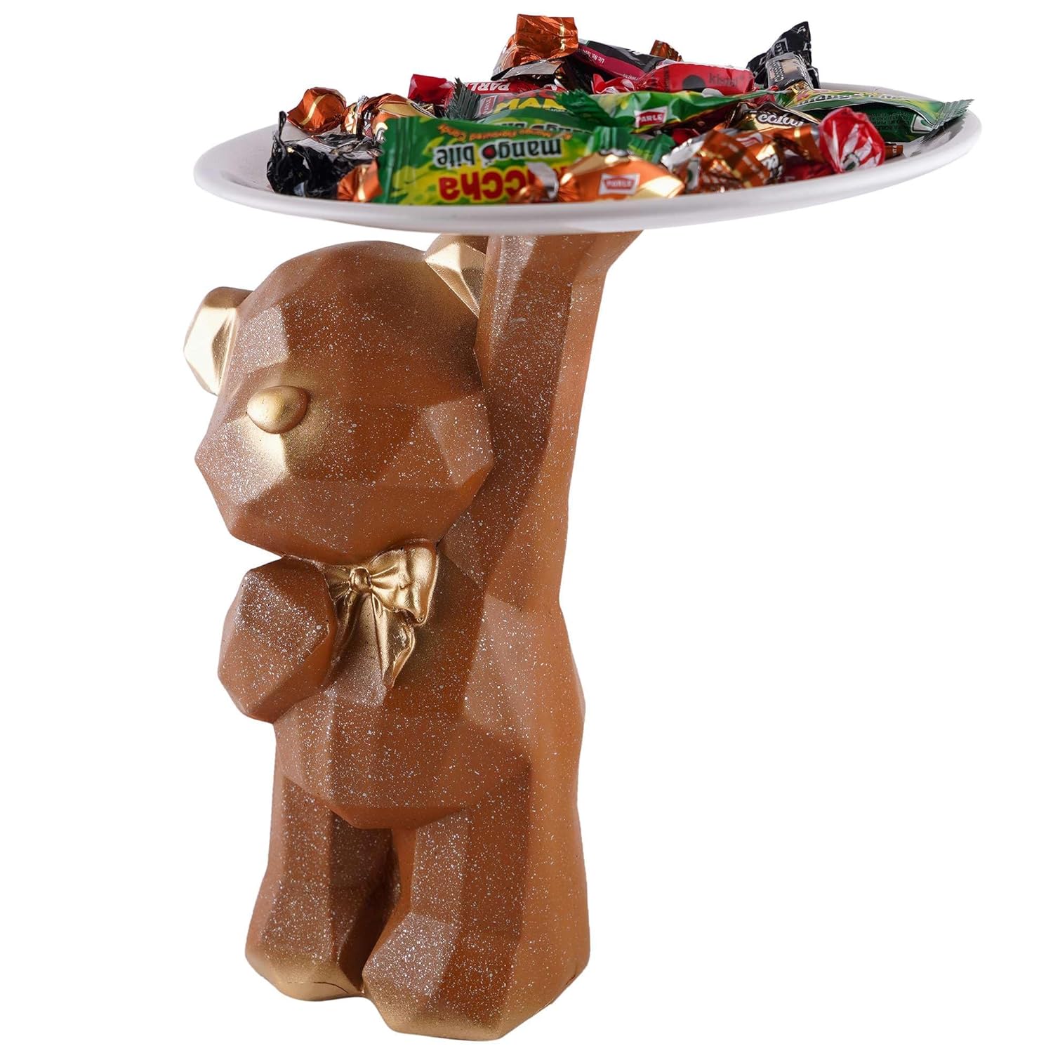 Cute Bear Figurine Decoration for Living Room or Study