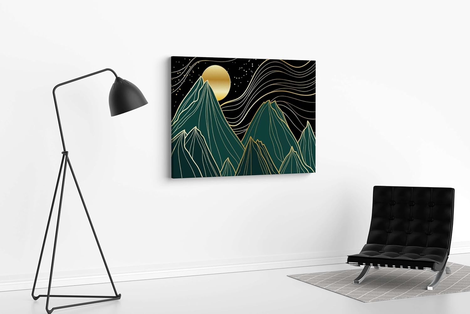 Morden Art Painting For Wall Decoration With Frame Canvas Painting For Living Room