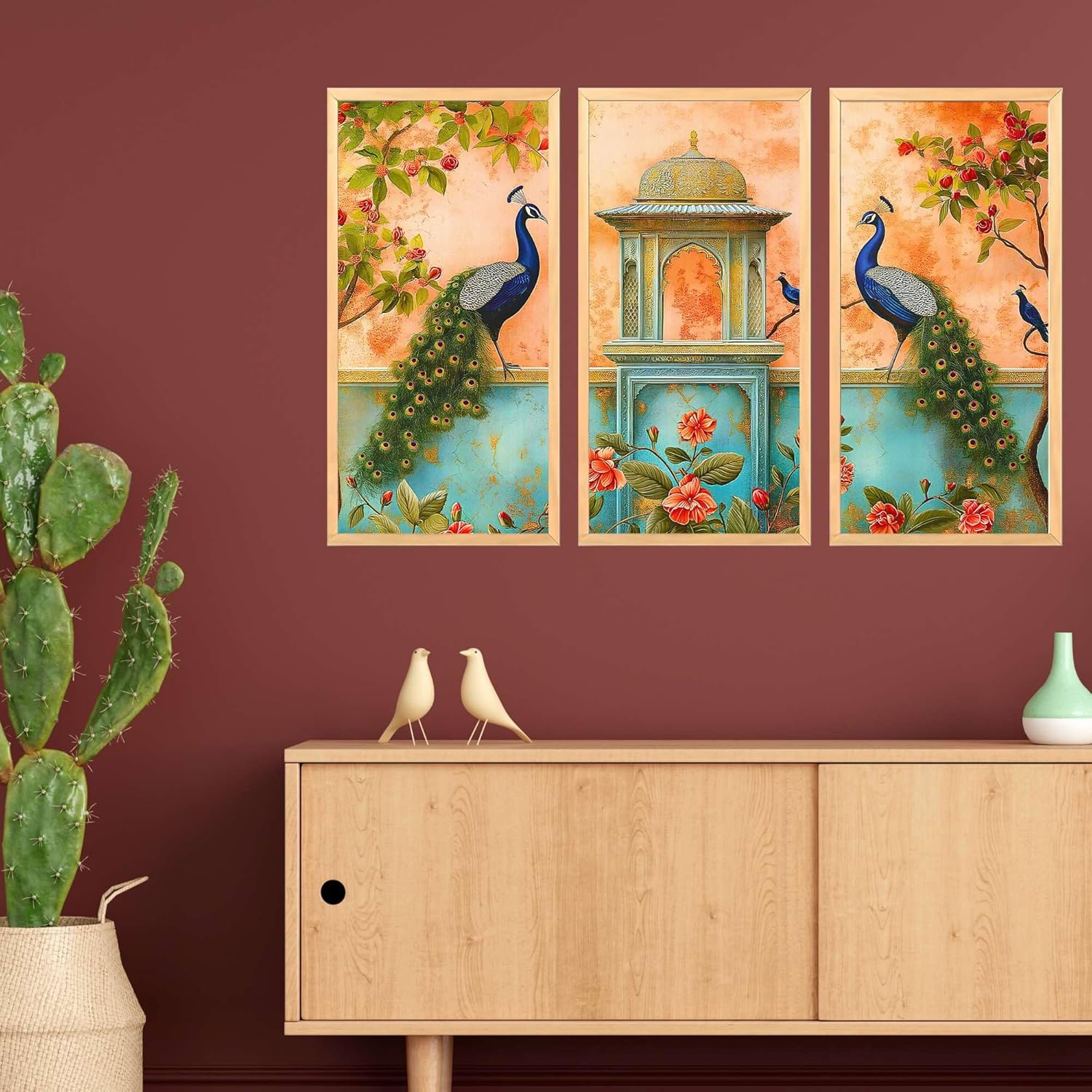 Wall Paintings Set of Three for Wall Decoration Big size Framed Wall Paintings