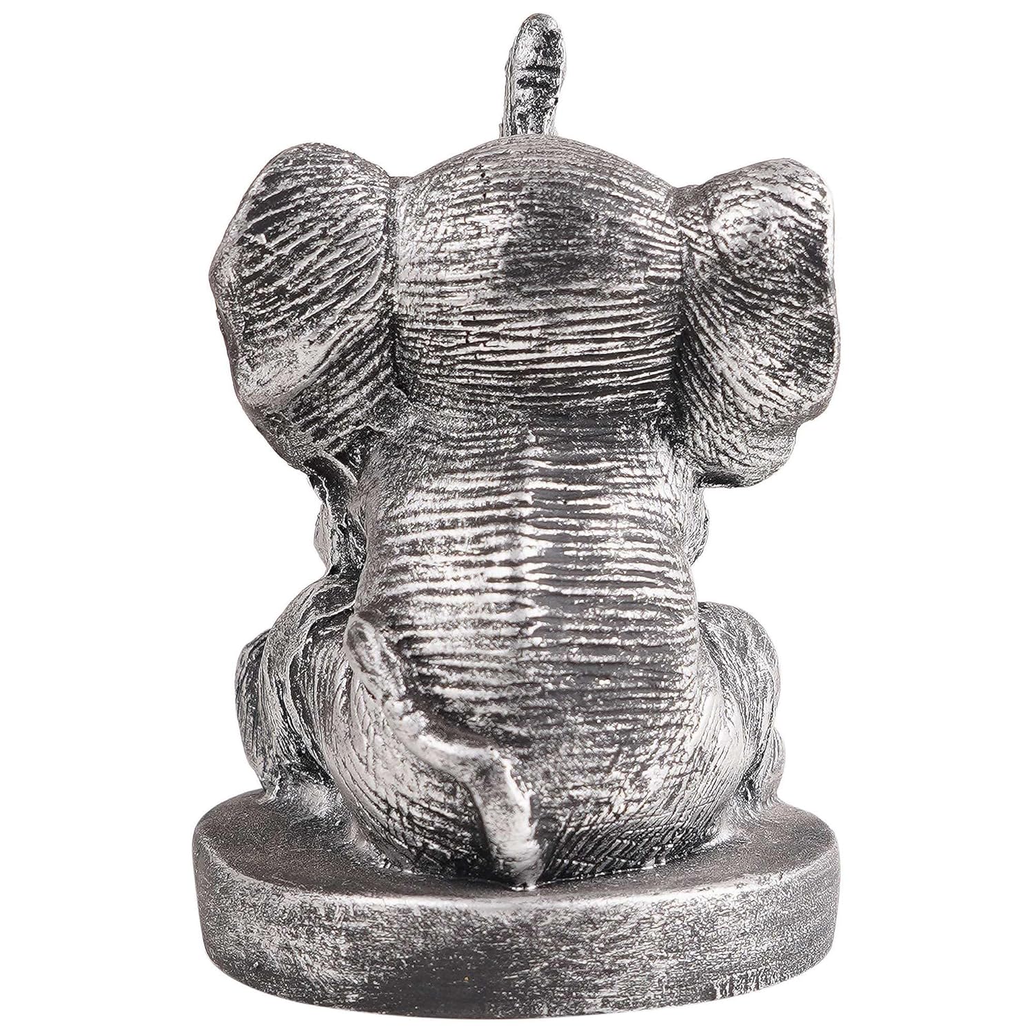 Resin Elephant Playing Musical Instrument Showpiece for Home Decor