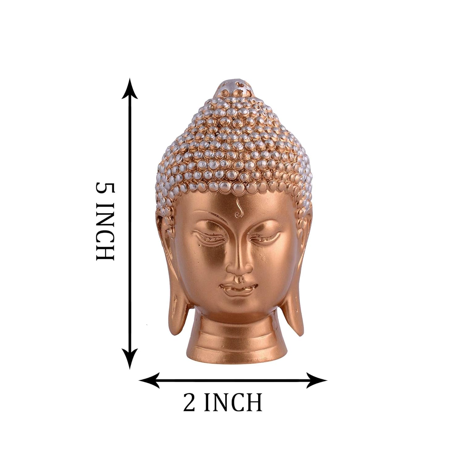 Gautam Buddha Statue Feng Shui Vastu Home Showpiece Golden