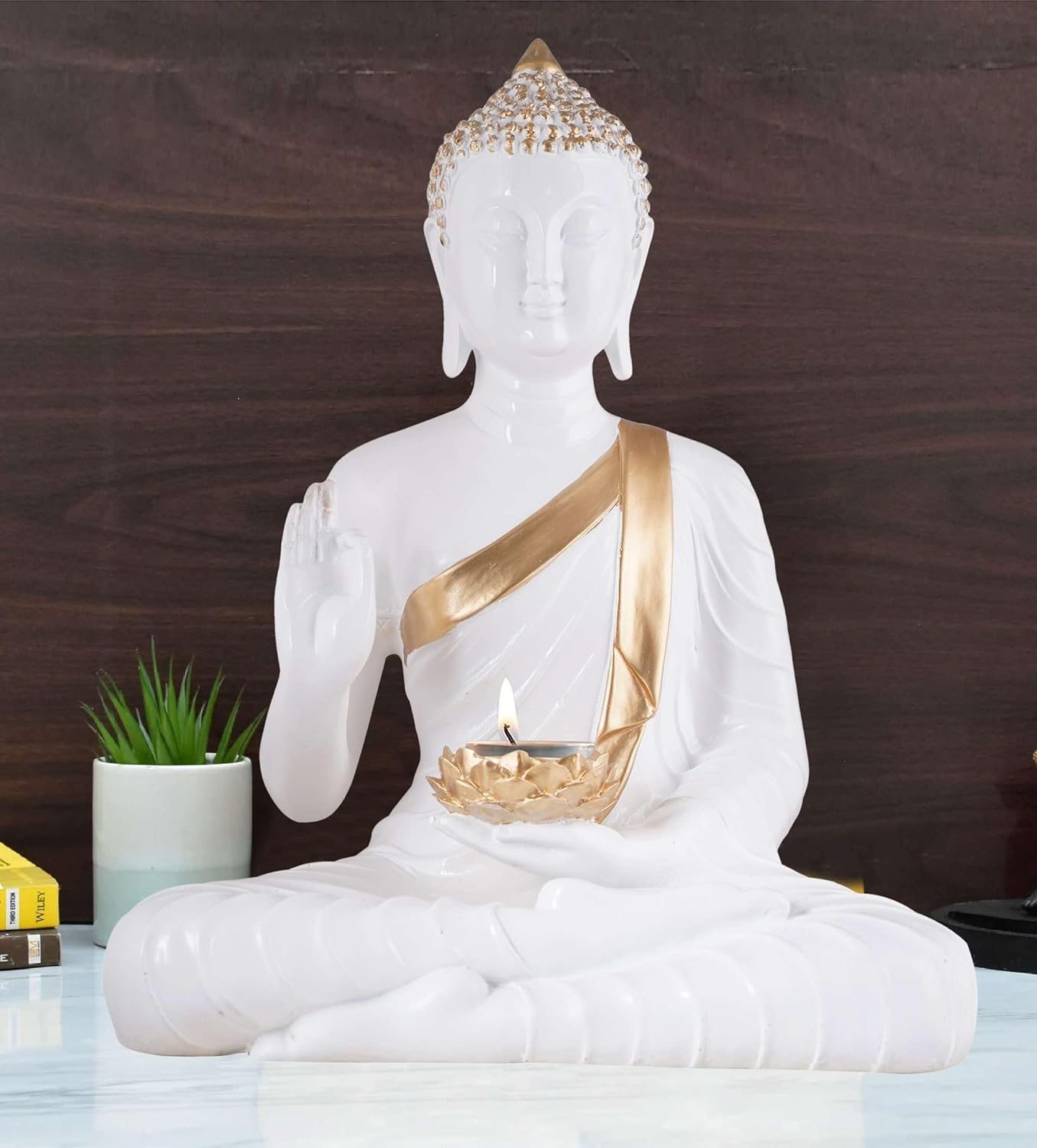 Gautam Buddha Statue Feng Shui Idol Deco...