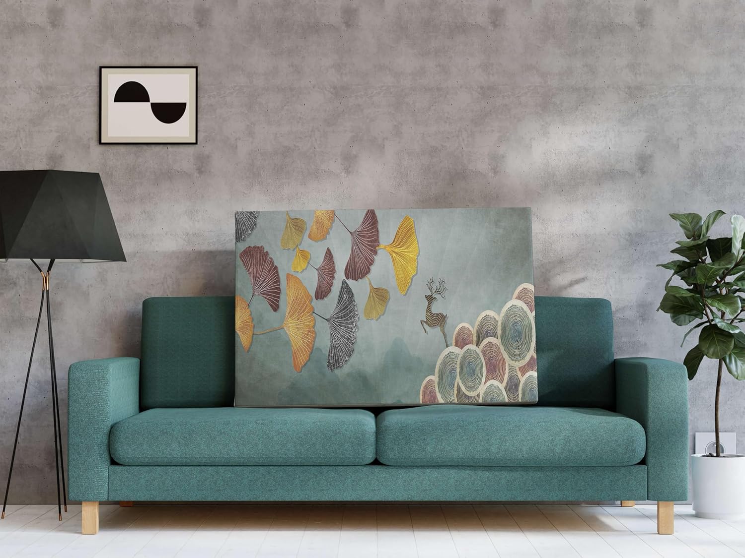 Morden Art Painting For Wall Decoration With Frame Canvas Painting For Living Room