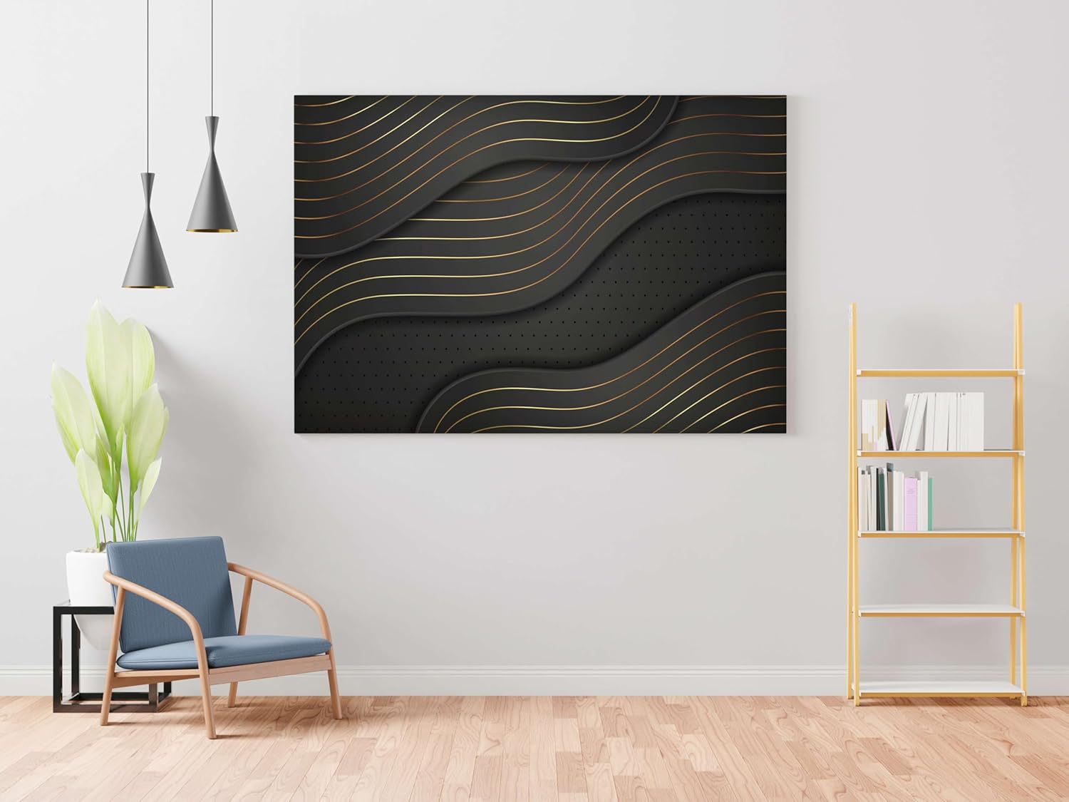 Morden Art Painting For Wall Decoration With Frame Canvas Painting For Living Room