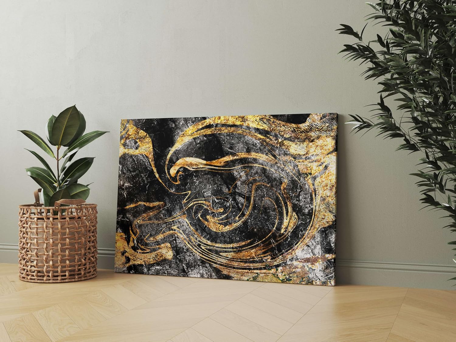 Morden Art Painting For Wall Decoration With Frame Canvas Painting For Living Room